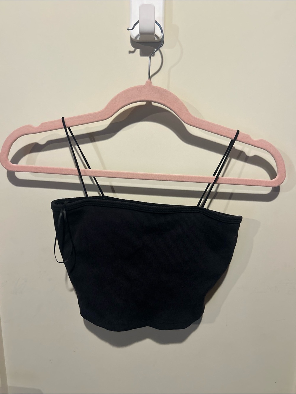 Alo goddess ribbed bandeau top